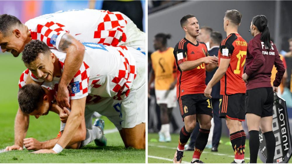 Croatie Belgique Les Compositions Officielles Sont Disponibles