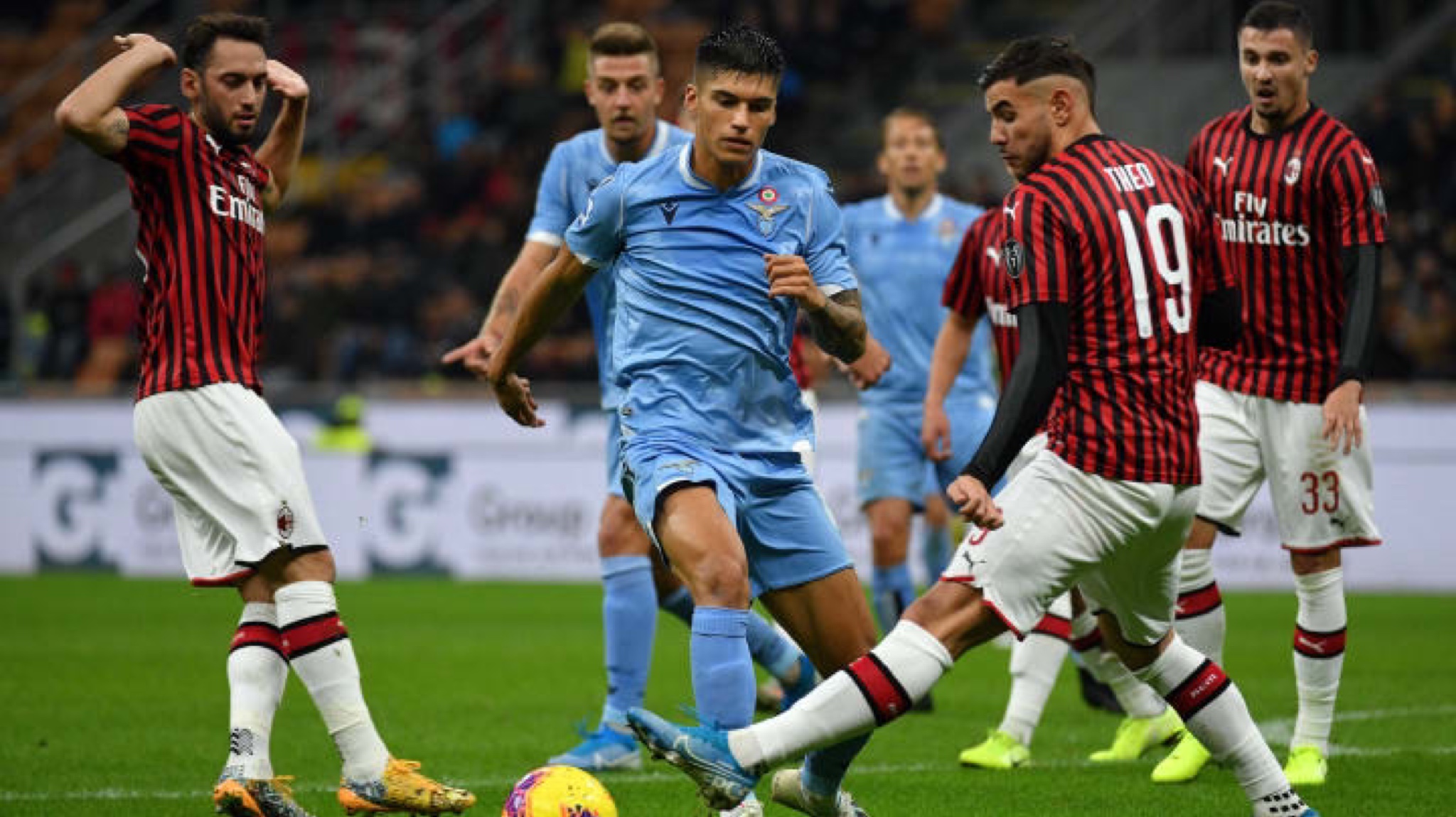 Lazio AC Milan Les Compositions Officielles