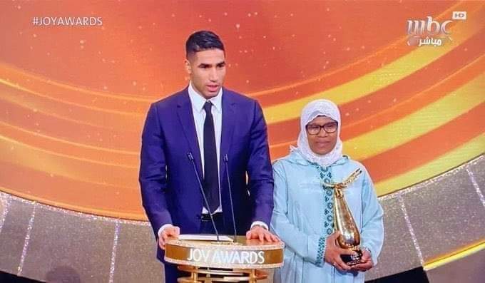 Maroc Achraf Hakimi Lu Meilleur Sportif Arabe De Lann E