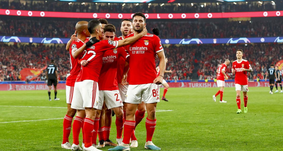 Benfica Inter Milan Les Compos Officielles