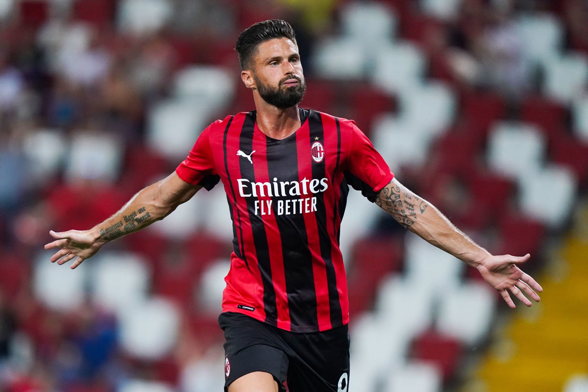 Italie : Giroud double buteur avec Milan, la Juventus s'offre l'Atalanta